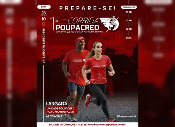 1° CORRIDA POUPACRED